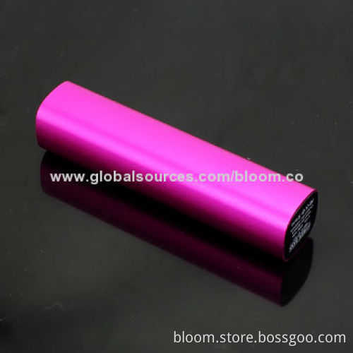 Aluminum Mobile Power Bank with LED Battery Indicator, Factory Price, Full CapacityNew